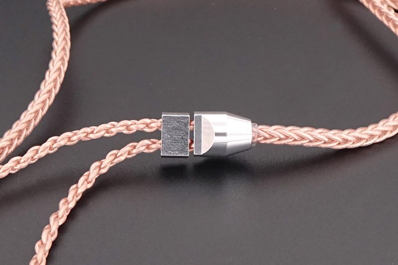 1 Uds auriculares de Metal para Teléfono Cable de Cable divisor Y pantalón de separador de líneas de Metal deslizante de macho
