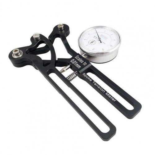 Tensiomètre à rayons Durable, outil de construction de roues précis et fiable, alliage d&#39;aluminium, accessoires de vélo de précision pour vélo de route: Black A