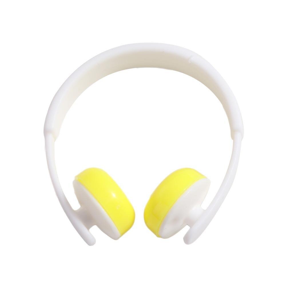 Dollhouse Props Miniature Headset Model Simulation Classic Toys Dollhouse Headphone Model 3.8cm Plastic Doll Headset Toy: SKY BLUE
