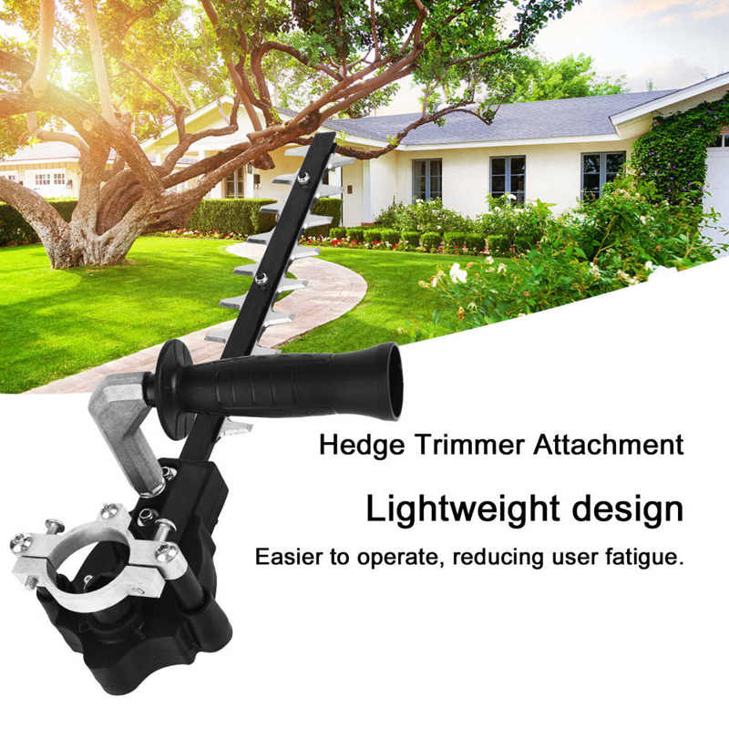 9 Teeth Blade Hedge Trimmer Grass Cutter Attachment Angle Grinder Convert to Hedge Trimmer Gardening Tool Hedge Trimmer Adapter