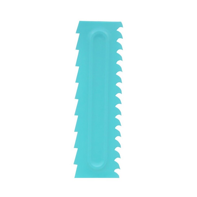 Modelling Smoother Polisher Fondant Cake Scraper Blade Pastry Spatulas Cream Pastry Icing Comb Set DIY Baking Tools For Cakes: 7