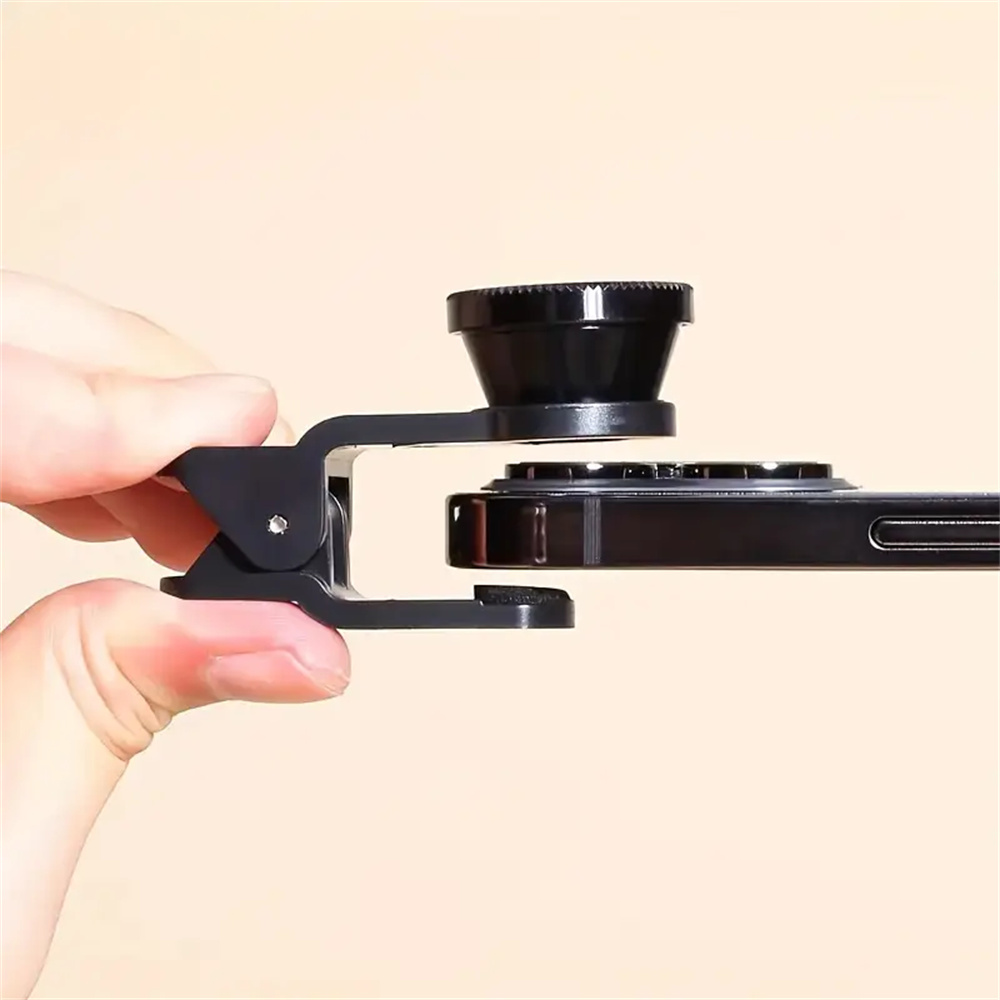 Kit de lentes de cámara ojo de pez Universal 3 en 1, lentes Macro gran angular para teléfono inteligente, lupa con Clip, accesorio de fotografía móvil