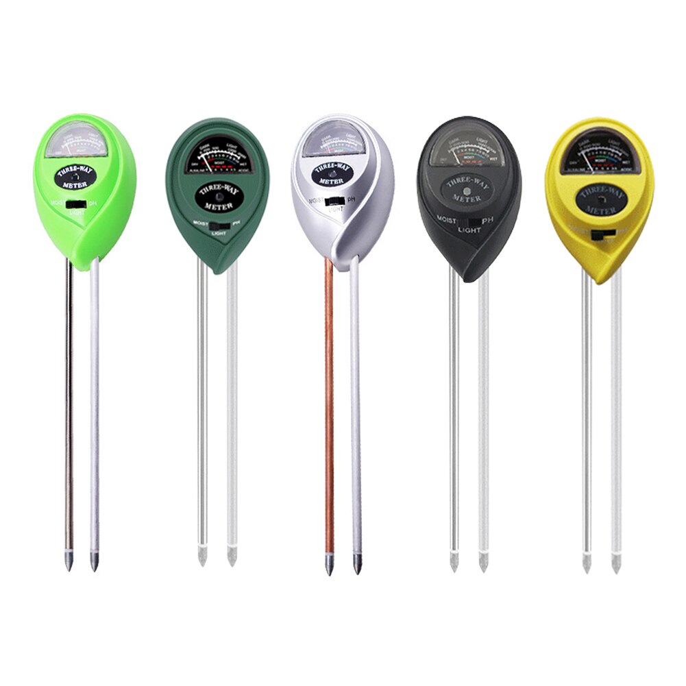 Monitor Temperature Sunlight Tester Digital Soil Meter Tester PH Sunlight Moisture Humidity Garden Soil Gauge Meter