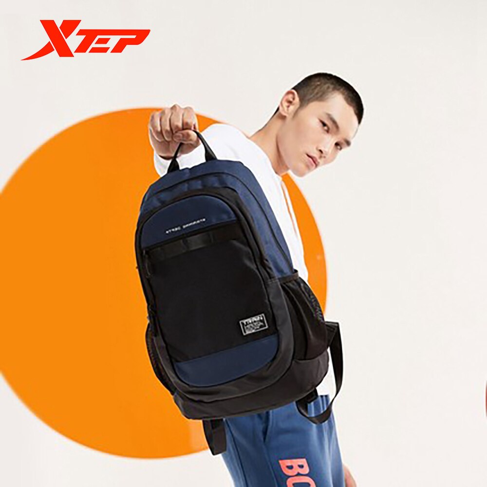 Xtep backpack unisex summer style men's and women's bags trend all-match school bag casual backpack 880337110015
