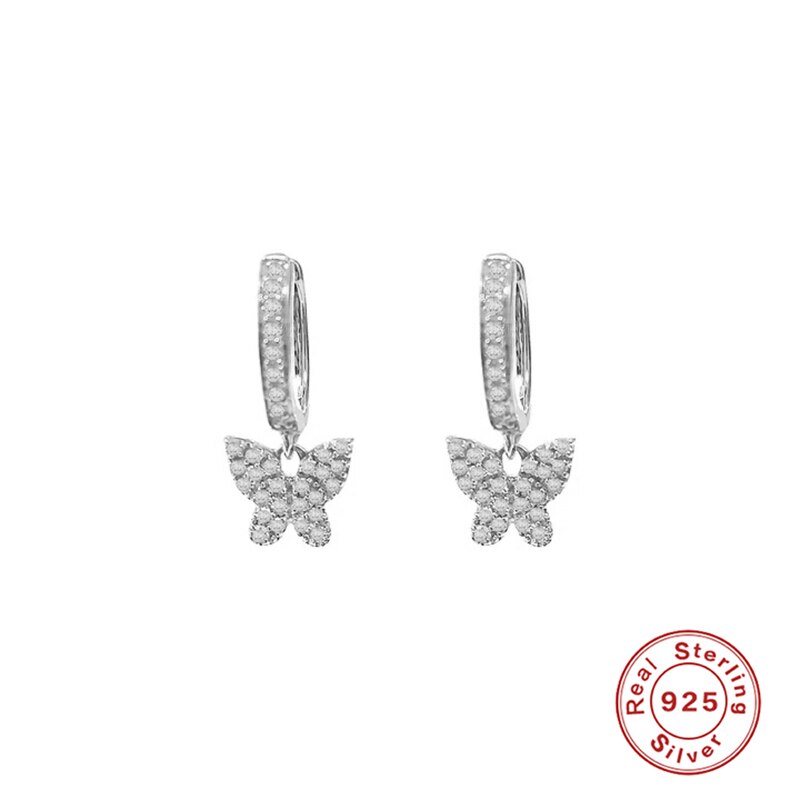 Orecchini a cerchio piccoli in argento Sterling 925 con ciondolo a forma di fulmine per gioielli da donna regalo in argento dorato Huggie