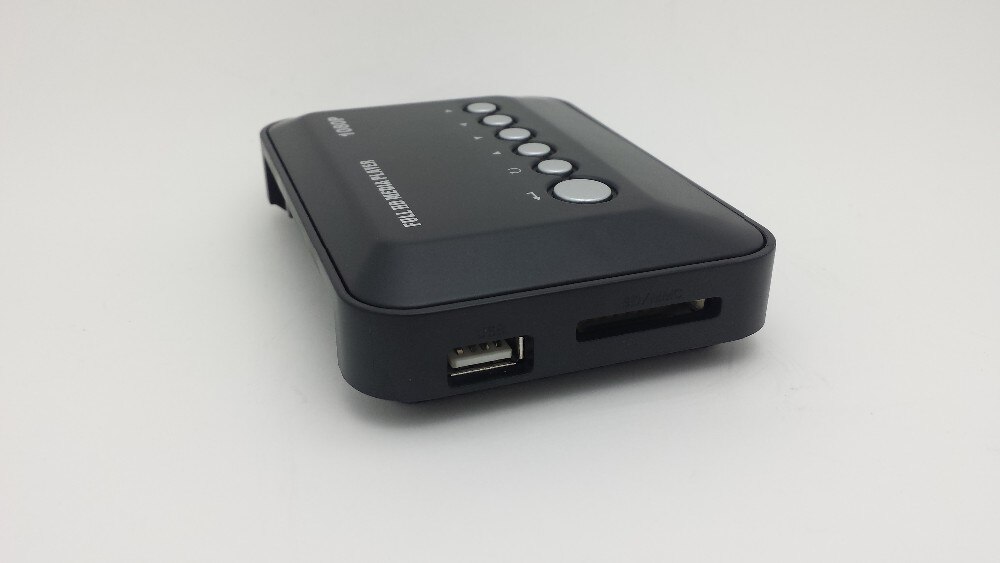 JEDX 3D Full HD Media player 1080P Mini Multi-Media Player w/Remote Control HDMI W/USB/SD Video Player+HDMI Cable