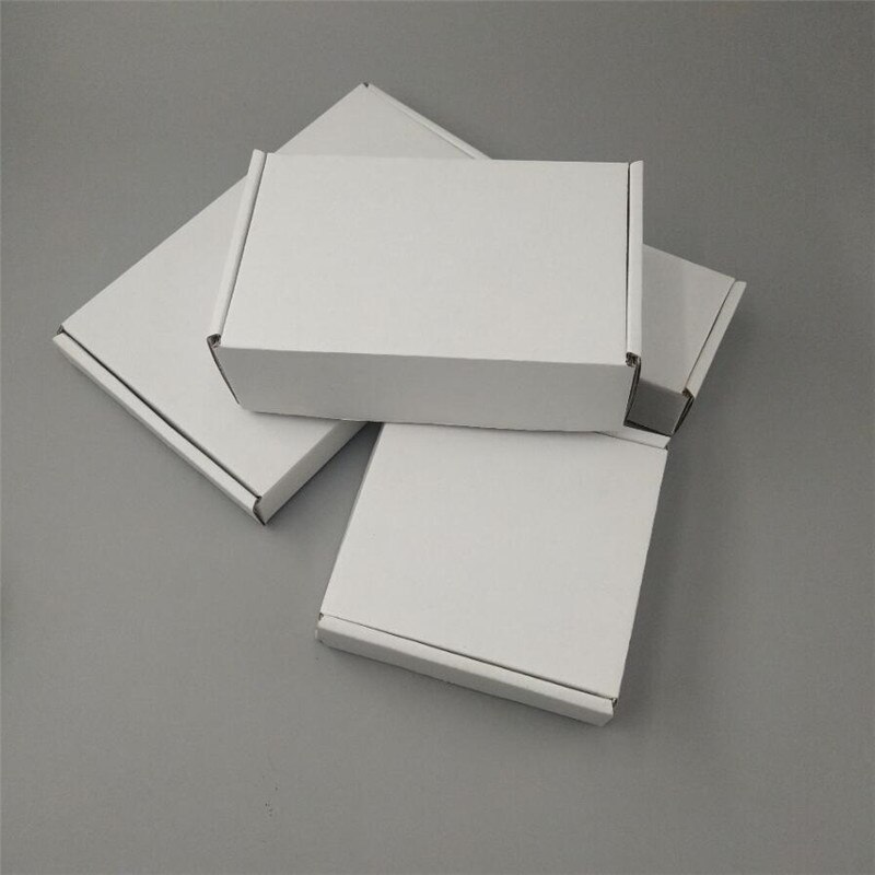 12.4*6.5*3.5cm White Cardboard Paper Mailer Packag... – Vicedeal