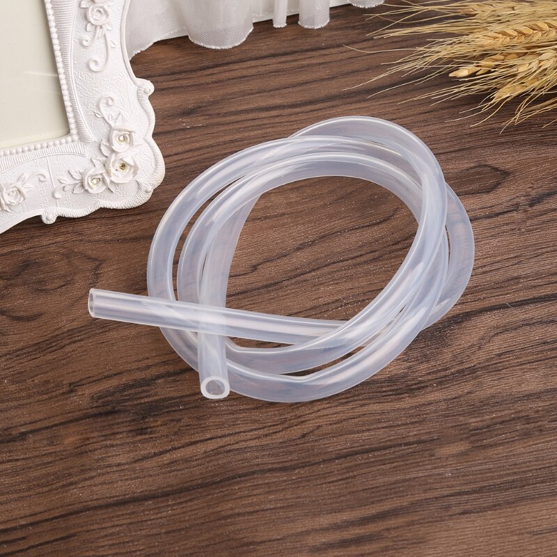 6Mm X 9Mm Siliconen Buis Slang Doorschijnende Tube Food Grade Niet Giftig Zacht Rubbe 32CC