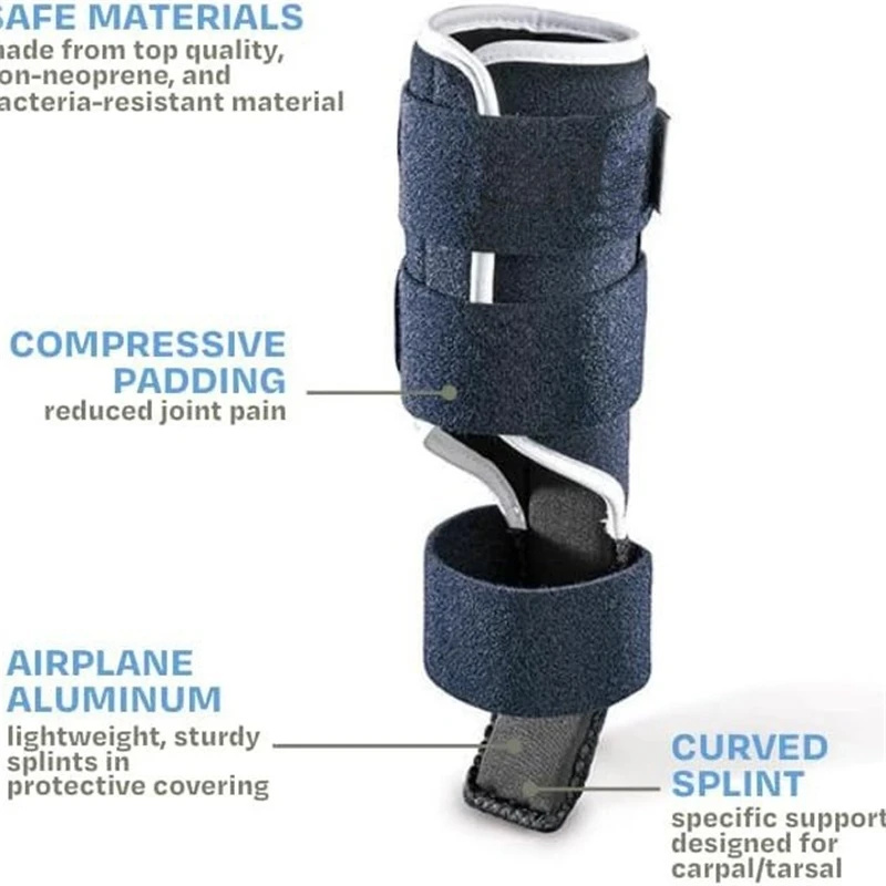 Dog Front Leg Brace Splint Carpal Hyperextension Dog Brace Support For Disabled Injured Small Dog Cat Fractures Sprains Supplies