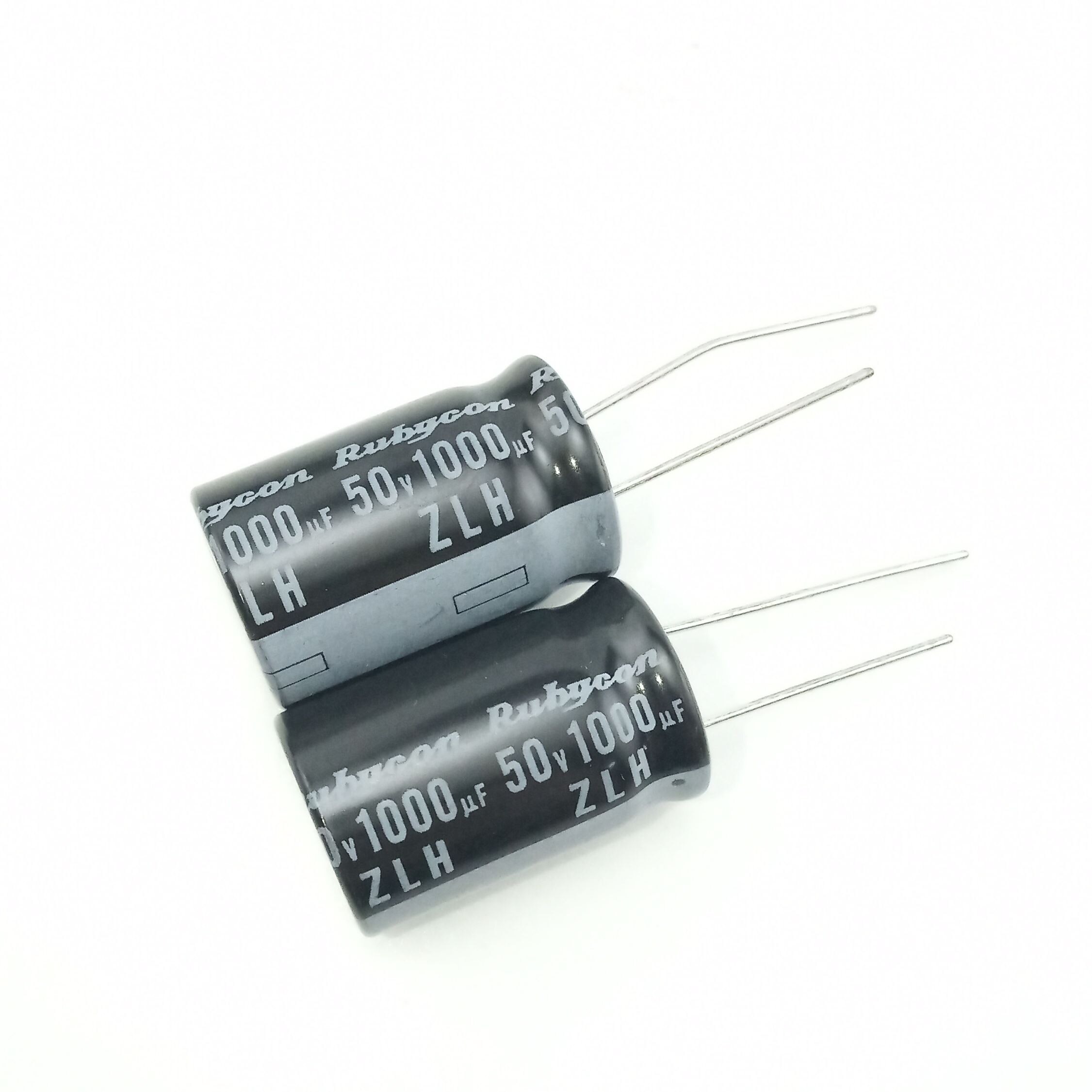 20 sztuk nowy RUBYCON ZLH 50V1000UF 16x25mm 105 stopni 1000UF/50V wysokiej częstotliwości niska oporność i długa żywotność zlh 1000uf 50v