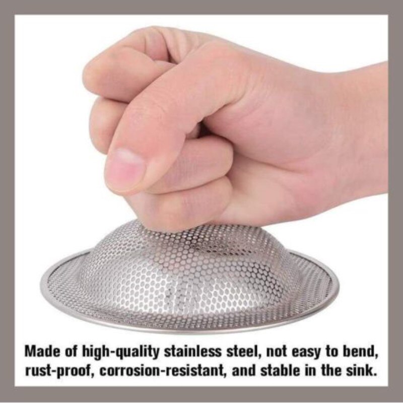 Kitchen Drains Sink Stainless Steel Strainer Bathroom Floor Drain Stainless Steel Sink Bathroom Drain Steel Sink Sewer Strainer