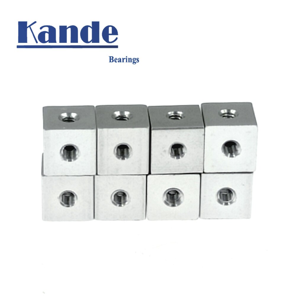 Six Sided Fixed Cube Connector for Acrylic Joining Cube Joning Angle for Industrial Style Aluminum Profile DIY Speaker