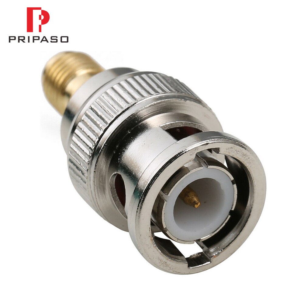 BNC Male to SMA Female RF Coaxial Coax Adapter Connector Converter Plug 10 Pcs