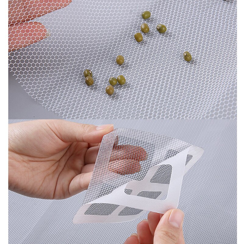 Malla de pantalla antimosquitos con tiras autoadhesivas DIY para el hogar al mejor precio