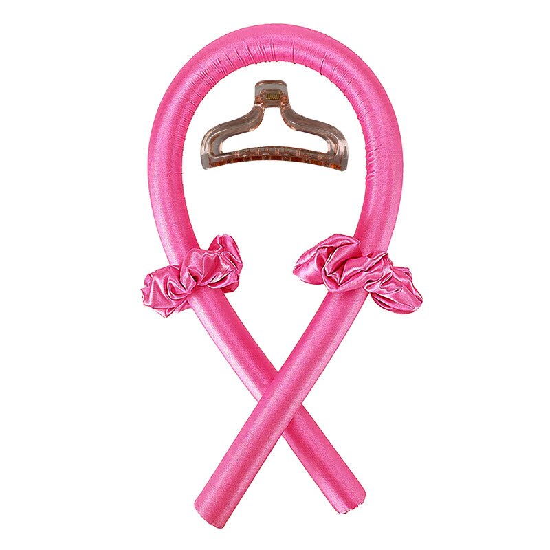 Heatless Curling Rod Curls Overnight Silk Tube Soft Wave Formers Hair Styling Heatless Curling Rod Women Hair Styling Tools: d2