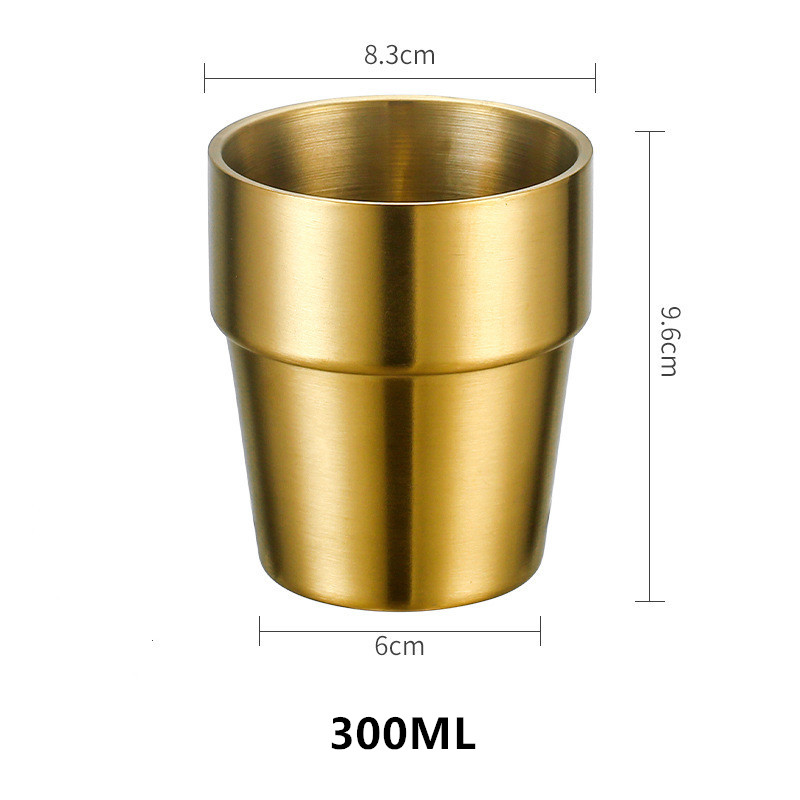 Taza irrompible e irrompible para beber cerveza, café, té, aislamiento Anti escaldado, taza de agua de acero inoxidable, tazas para niños: Azul oscuro