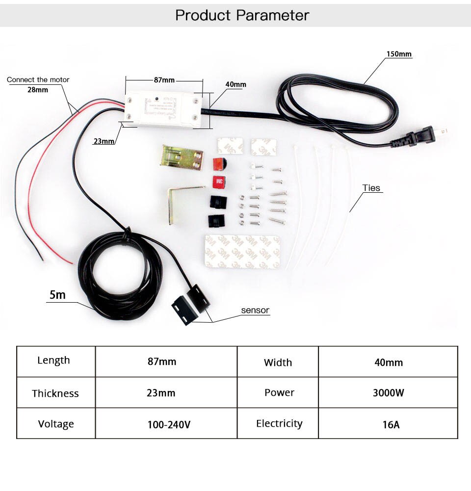 Universal WIFI remoto conversor de control 330, 433, 868MHz Android IOS Tuya APP de RF WIFI control remoto Wi-Fi para RF remoto receptor