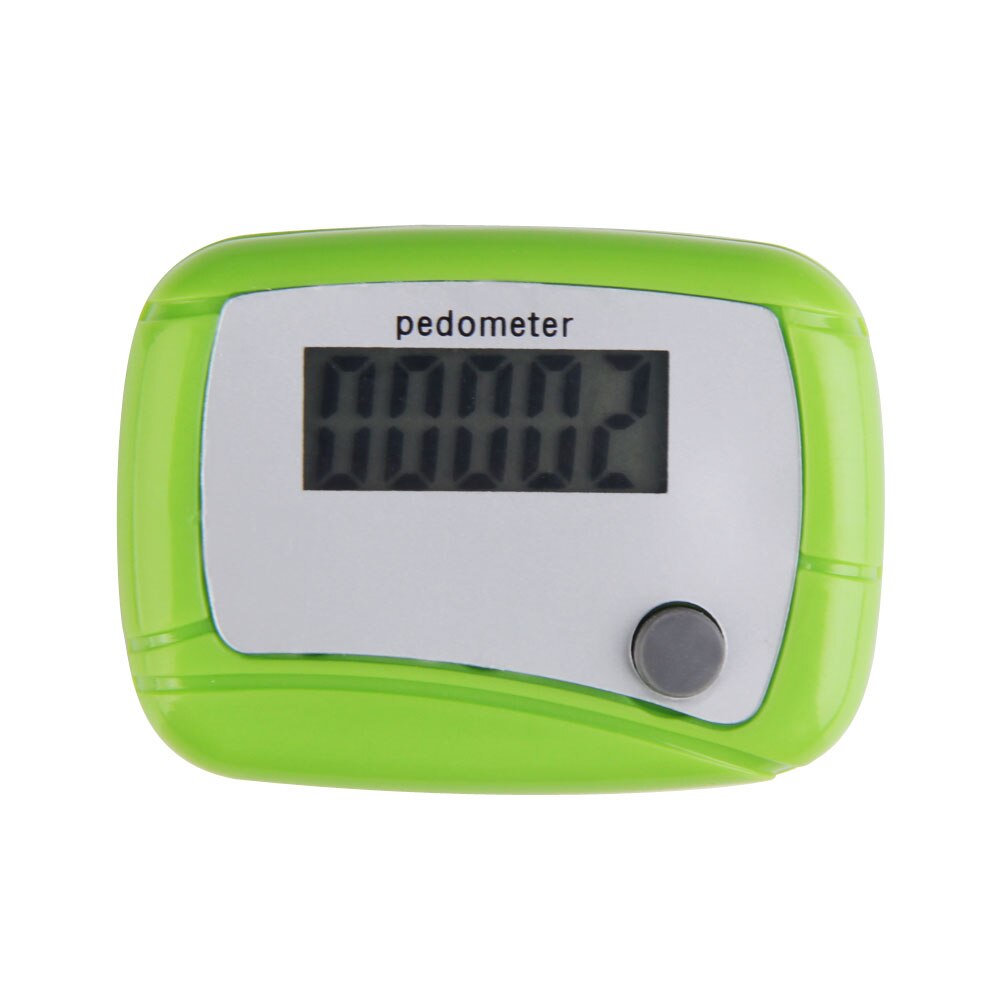 Gezonde Sport Stappenteller 1 Pc Willekeurige Kleur Lcd Stappenteller Stap Calorie Counter Loopafstand Sport Stappenteller