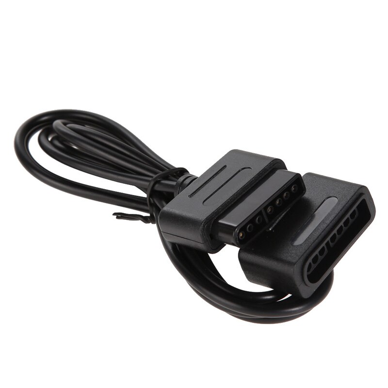 2Stck Spiel Regler Verlängerung Kabel Gamepad Joystick Kabel Schnüre Draht für SNES Super für Nintendo 16 bisschen Regler