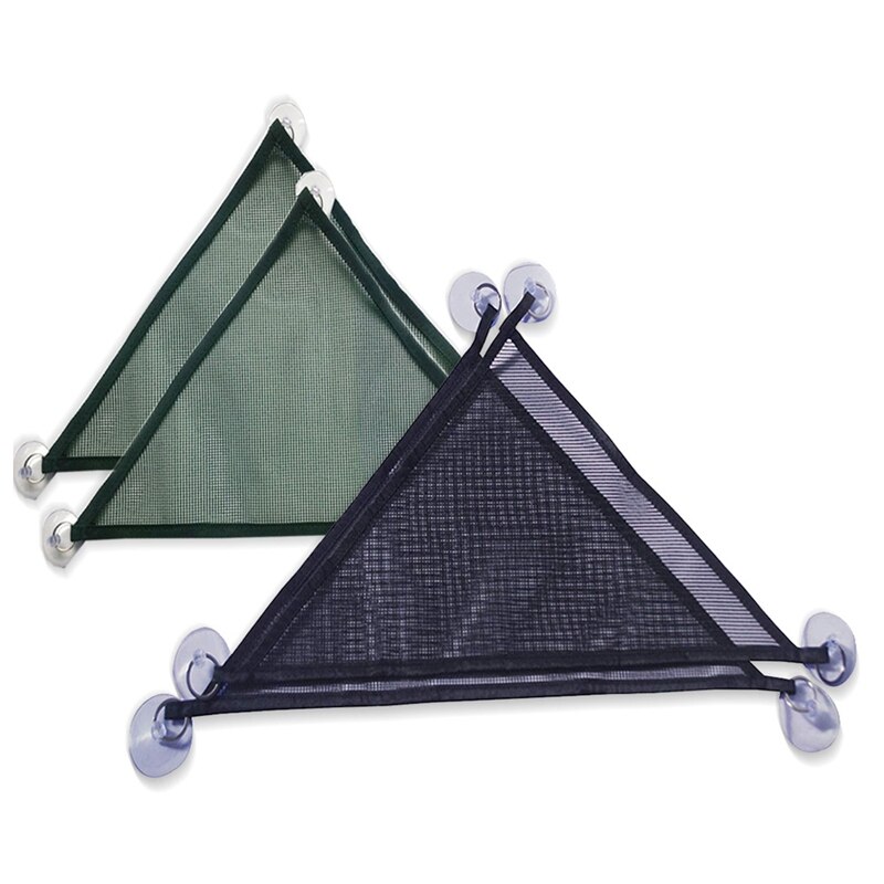 Hamaca para Reptiles, Reptiles, lagarto, esquinas triples, juguetes con ventosas, 4 piezas: Default Title