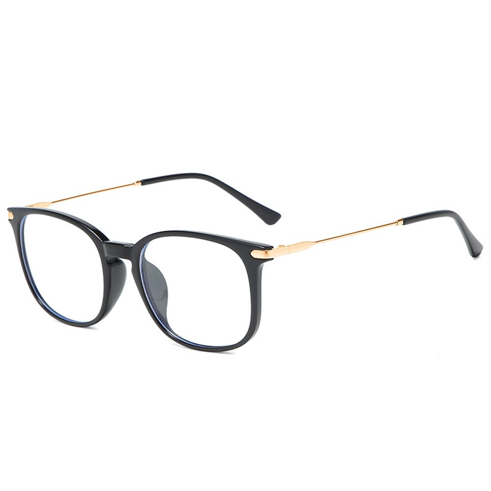 Unisex Blue Light Blocking Glasses Round Computer Eyeglasses Women's Eyeglass Framee for Computer Game Reading: V8255BG