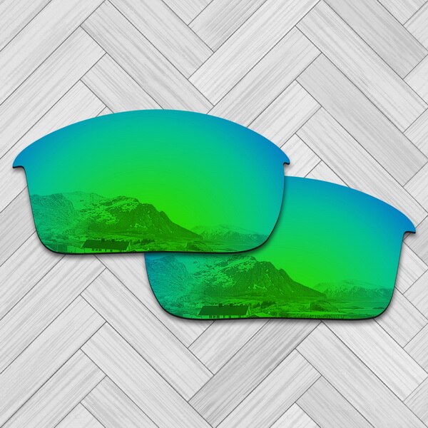E.O.S 20+ Options Lens Replacement for OAKLEY Bottle Rocket Sunglasses: Emerald Green