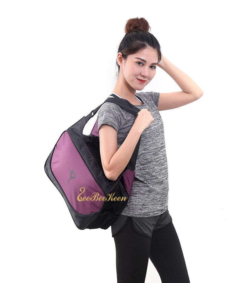 Bolsas de Ballet para adultos, bolsa deportiva para gimnasio, Yoga, baile, bolso para chicas, bolso cruzado de gran capacidad, bolso de baile de Ballet para mujeres