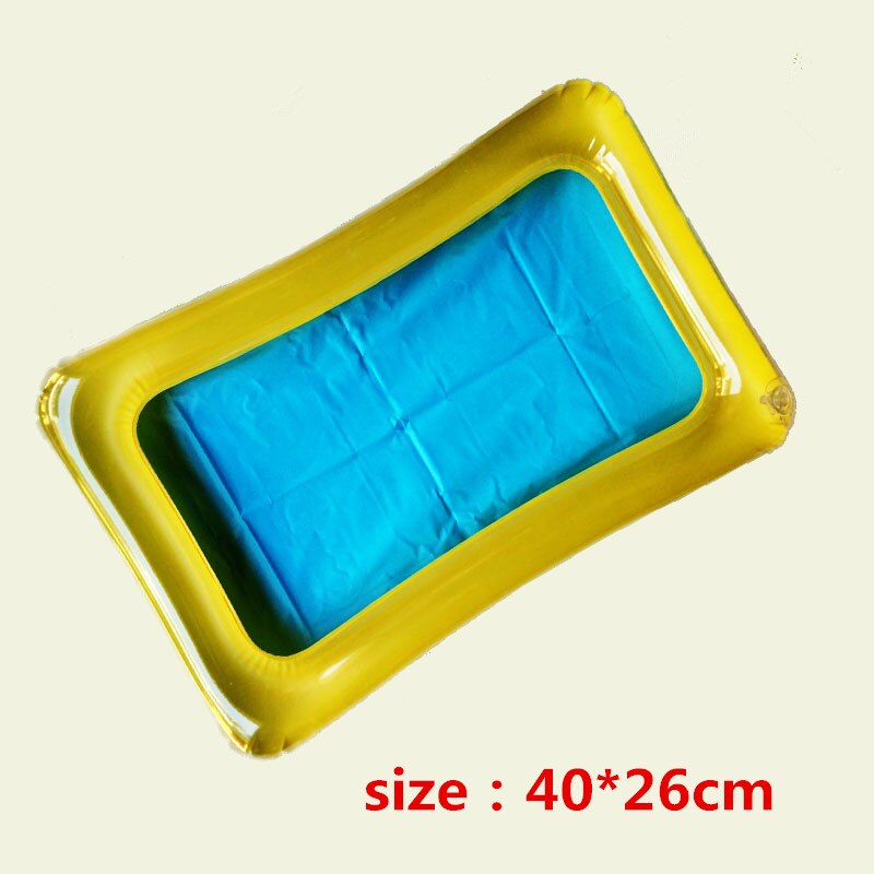 1 stks Indoor Magie Spelen Zand Kinderen Speelgoed Mars Ruimte Opblaasbare Zand Lade Accessoires Plastic Mobiele Tafel