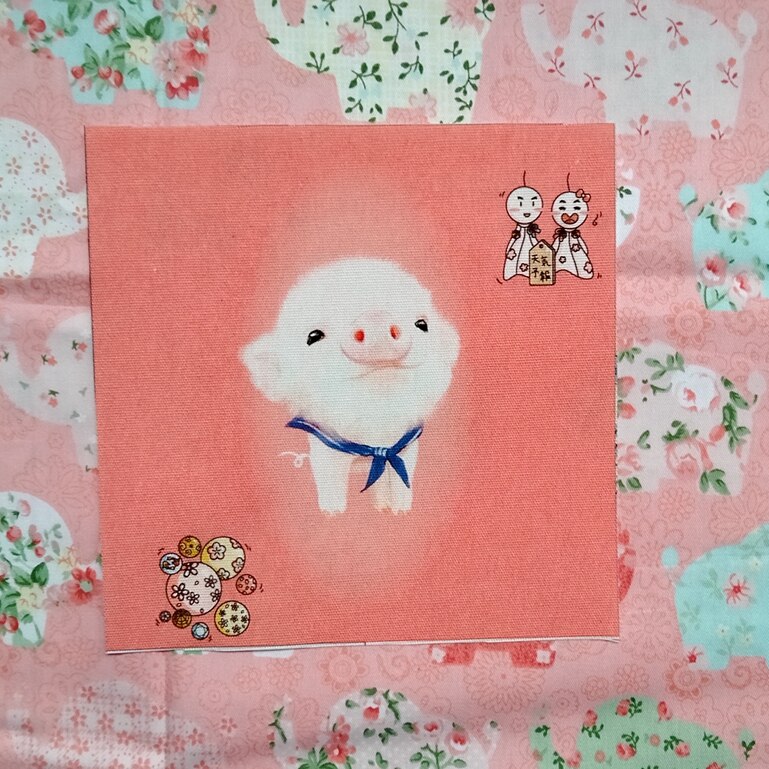 15*15Cm Nieuwjaar Feestelijke Rode Envelop Stof Purse Frame Katoen Canvas Hand Geverfd Stof Decoratieve Schilderkunst: 5
