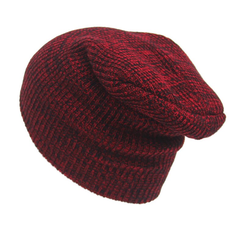 Gorrito de lana de colores sólidos para hombre y mujer, gorrito suave y cálido de punto, sombreros Calavera, gorros de esquí, Otoño e Invierno