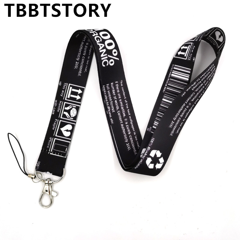 Warnung Zeichen Kühle Lanyards Keychain Für Schlüssel Ich würde Abzeichen Halfter Schlüsselring praktisch Zubehör DIY Hängen Seil