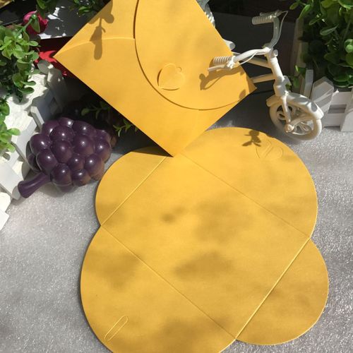 Sobre de papel romántico Vintage con forma de corazón Retro, para invitación de boda/tarjeta, papelería, 17,5x11cm, 50 unidades por lote: Borgoña