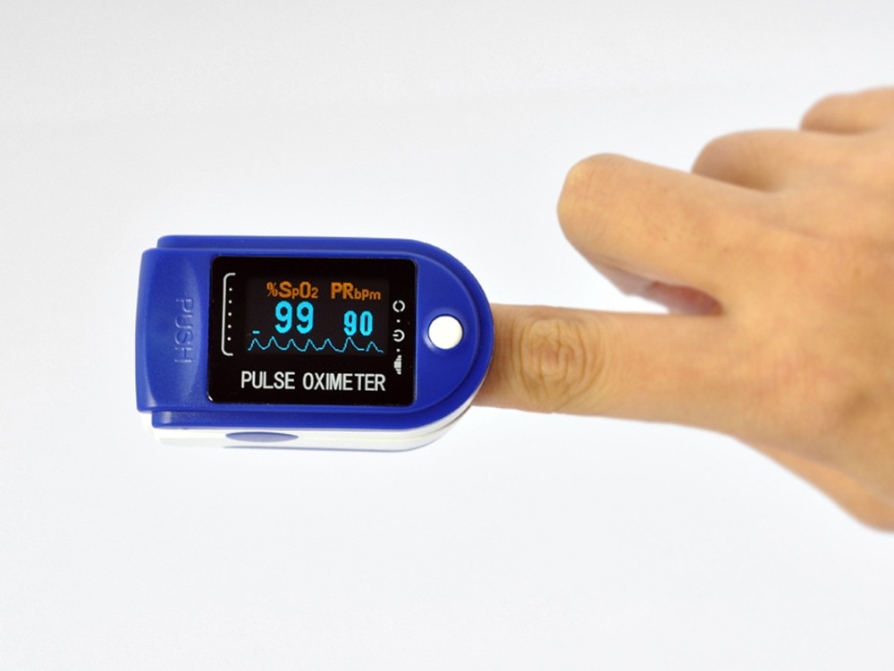 Oximetro De do Pulse Oximeter Blood Saturometro Monitor SPO2 PR Pulso Portable Pulsioximetro