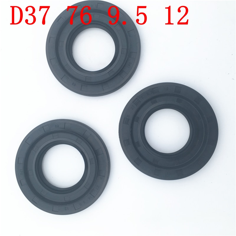 2 Pcs Drum Wasmachine Water Seal Oliekeerringen Ring D37 * 76*9.5*12 Jy D37 * 66*9.5 * 12e