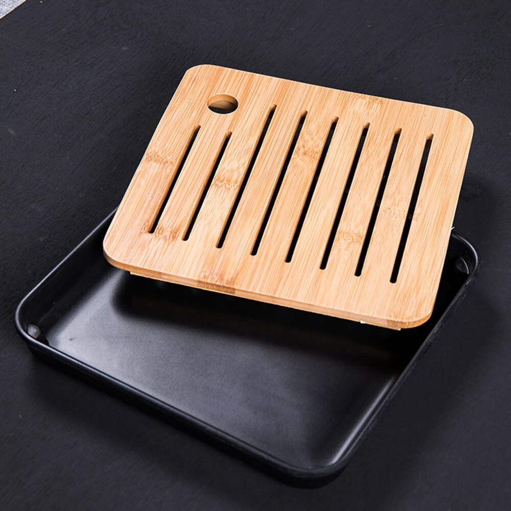 Chinese Style Bamboo Tea Trays Tea Serving Kung Fu Tea Trays Eco-Friendly Household Water Storage Trays Dry Bubble Table