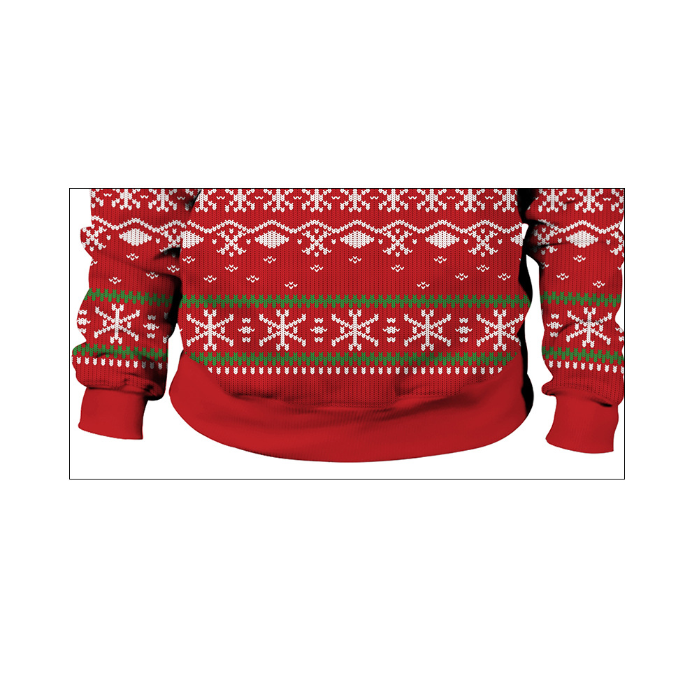 RE Christmas tree Santa Snowman Claus Hoodie Men Women Autumn Winter 3D Print Pullover Sweatshirt Plus Size Streetwear Clothing