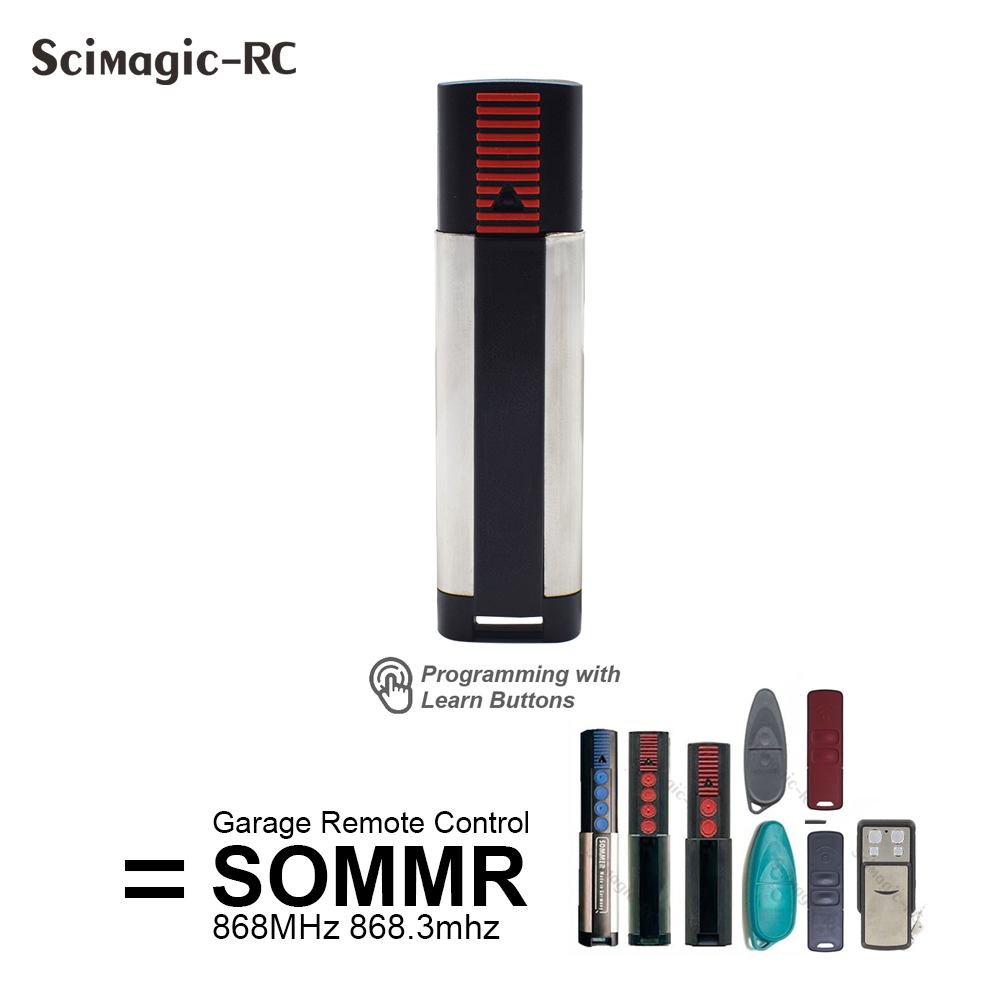 Sommer 868MHz Remote Control 4020 TX03-868-4 4026 TX03-868-2 Garage Door Remote Control Compatible 4025 4031 4035 APERTO 4021