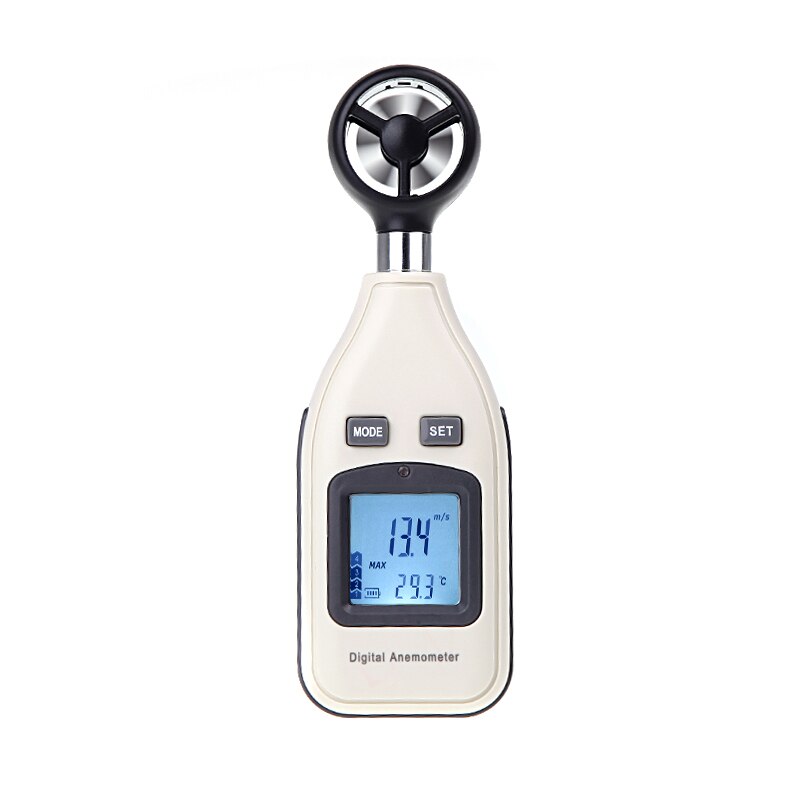 Digital Air Velocity Temperature Anemometer Wind Speed Meter Thermometer LCD Air Velocity Temperature Anemometer