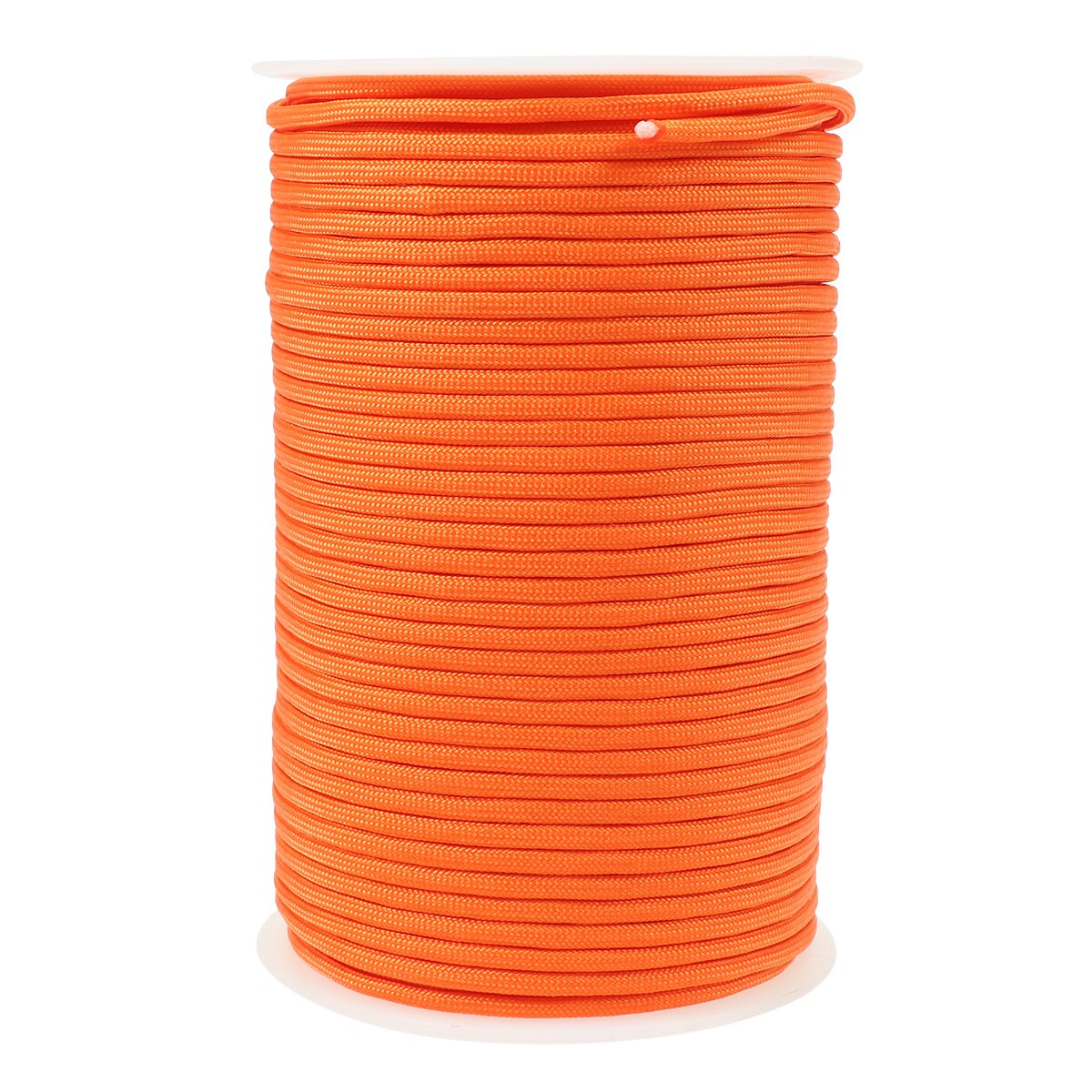 100m Climbing Rope Safety Sling Rappelling Rope 4mm Diameter Auxiliary Cord for Outdoor Climbing Camping Parachuter (Orange): Orange