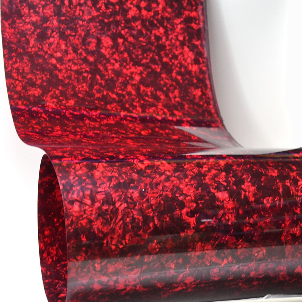 320Mm X 1300Mm Celluloid Sheet 0.46Mm Muziekinstrument Deco Vel Diy Drum Wrap Multi Kleuren