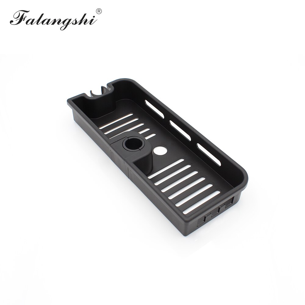 Bathroom Shower Storage Rack Holder Organizer ABS Plastic Bathroom Shelves With Hooks Shampoo Holder Shower Head Holder WB8009: Type 1