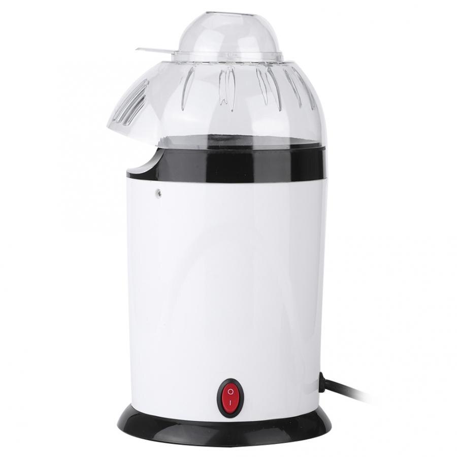 Husholdnings mini elektrisk blåser automatisk popcorn popper popcorn maker eu støpsel 220-240v hvit verktøy
