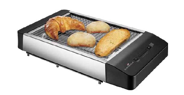 Tostador SAREBA TP-SRB3501D, plano, digital, 600w, 7 niveles potencia, inox