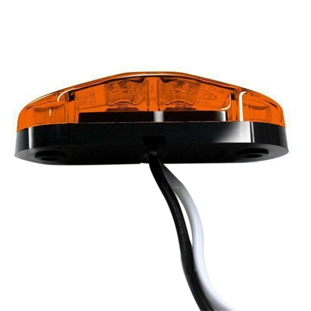 thumbnail image 2 of Autonet 2x 12V 8-LED Side Indicators – Orange, For Truck/Trailer – 12V8L2 2 of 4