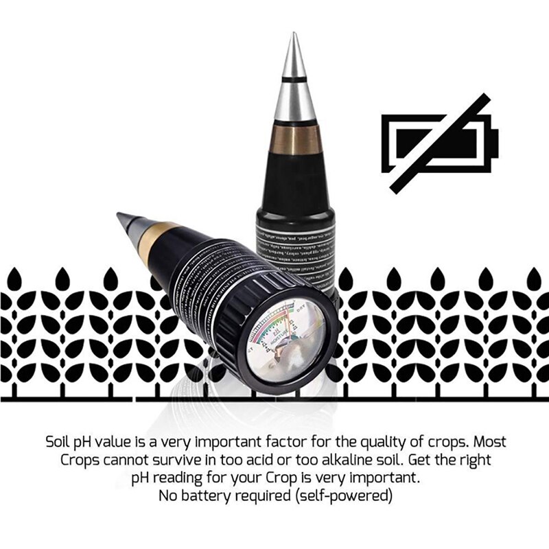 Soil Moisture Meter humidity Tester With Ph Meter Digital Soil PH Meter