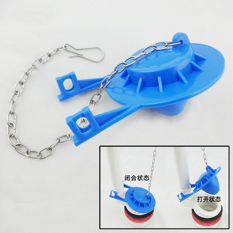 1Pcs Wc Flappers Drukspoelers Cover Rubber Pvc Stopper Aftapkraan Closestool Tank Vervangende Onderdelen Badkamer Accessoires