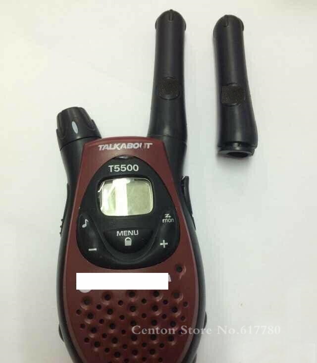 Antena de goma para MOTOROLA T5500 T5428 T5720 T5628, repuesto de walkie talkie de juguete, 5 uds.