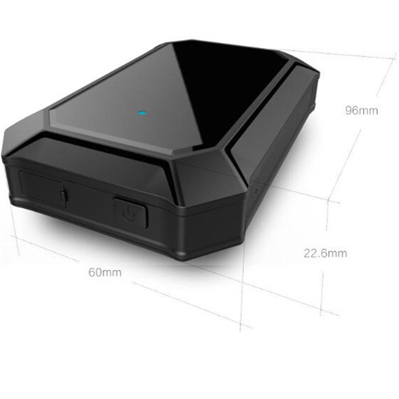 A10 GSM Tracker Rastreador GPS Spur Auto Fahrrad Mit 5000mA Lange Batterie Geofence Vibration Alarm Mikrofon Stimme Überwachung