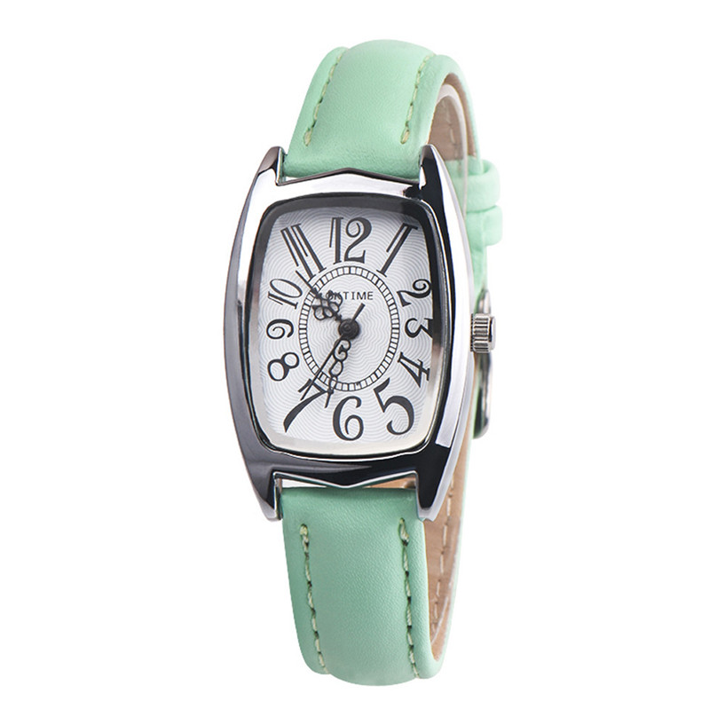 Quartz Horloge Vrouwen Klok Dames Horloge Vierkante Lederen Band Rechthoek Casual Mode vrouwen Jurk montre carre femme 4KK: 3