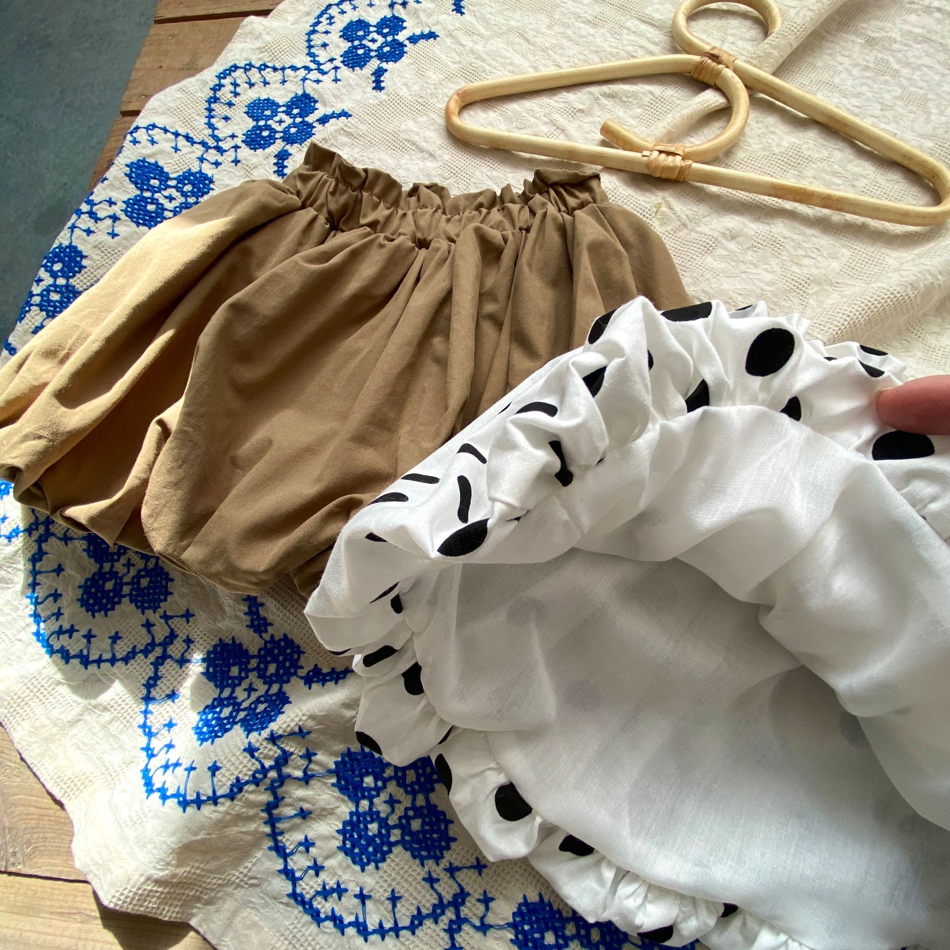 Lente Zomer Baby Meisje Kleding Elastische Band Polka Dot Tutu Rok Voor Peuter Meisje Baby Kleding Baby Verjaardag Bloemknop rokken